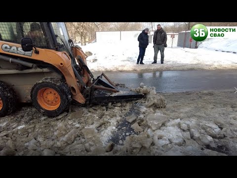 Как работает скрепер-ледокол