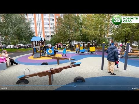 Новый стадион и детские площадки на Грекова